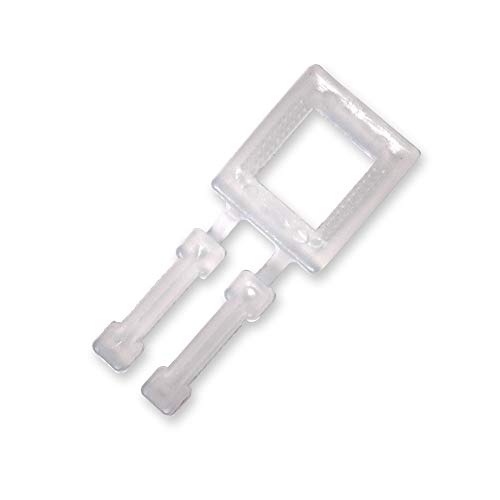 1000 Kunststoffklammern für PP- undTextil Umreifungsband 13 mm