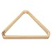 Professional Wooden Billiards Triangular Rhombus Frame Snooker Ball Rack for Quick Ball Spread Sports Supplies British Rhombus (#1)