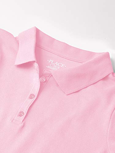 Image of The Children's Place baby-girls And Toddler Short Sleeve Ruffle Pique Polo