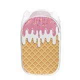 Top 10 Best Ice Cream Hamper Reviews & Comparison | Updated 4 Youngerbaby ICE Cream Mesh Popup Laundry Hampers Foldable Portable Dirty Clothes Basket Organizer Collapsible Hamper for Bedroom, Kids Room, College Dorm and Travel Size L