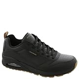 Skechers Street Uno-Alder Men's Sneaker, 10.5 D(M) US, Black-Gum