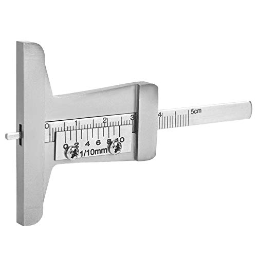Medidor de Profundidade da Banda de Rodagem Calibre de Profundidade da Banda de Rodagem 0-10 Mm Pneu