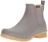 Chooka Women's Bainbridge Fleece Lined Chelsea Bootie Boot, Stone, 10 M US