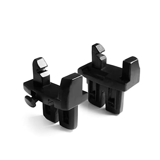 Hauck / Adaptateur Cosy Poussette Double / pour Siège Auto Groupe 0 Comfort Fix compatible avec Isofix / Naissance jusqu'à 13 kg / transforme Poussette Duett 2 en Système de Voyage / Black (Noir)