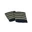 4 Silver Bars on Navy