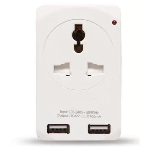 3 Round Pin Multiplug - 2 USB Charging Ports (2.1A),1 x 3 Pin and 1 x 2 Pin Outlets - 250V - 5 Amps - 50/60 Hz (5)-picture-41