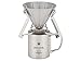 Snow Peak Field Barista Collapsible Coffee Dripper, Stainless Steel, CS-117