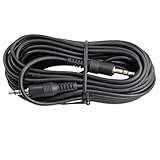 Xtenzi 3Pin Jack Flex Cable Wire Accessory for Bass Remote Knob Compatible with SKAR Audio RP and Marine Series Amplifiers (15 Feet)