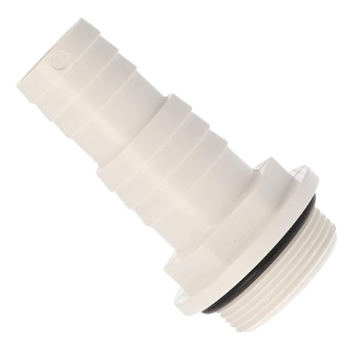 Duraol Raccord de tuyau en PVC I Raccord de tuyau avec joint torique & filetage extérieur 1 1/2