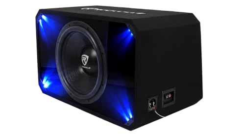 Image of Rockville SV15K6D1 15 inch Car Audio Subwoofer Plexi Enclosure Box, 1-Ohm