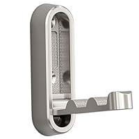 Gcroet Folding Wall Hooks 2.9x0.9 Inch Zinc Alloy Foldable Coat Hooks Space Saving for Hanging Coats, Scarves, Hats, Bathrobes, Keys, Bags, Silver