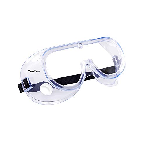 Yuntuo 1 Pack Anti-Fog Safety Goggles, Protective Safety Glasses, Eye Protection #TOP5