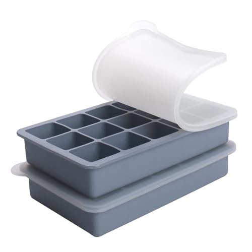 Sicuri e durevoli, zero rifiuti: questi vassoi per congelatore in silicone da 2 cucchiai sono realizzati in silicone platino alimentare senza BPA (compresi i coperchi), riutilizzabili, hanno dimostrato di ridurre l'uso di plastica e sono una scelta più sostenibile.