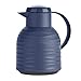 Emsa Samba N4011000 Jarra térmica, 1 Liter, Plástico Vidrio, Wave Navy