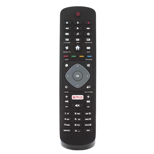 STAR BOX - Télécommande Remplacement Philips TV 4K HDR Smart TV UHD TV
