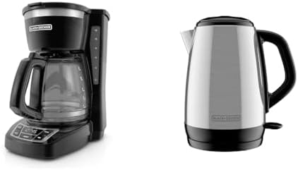 BLACK+DECKER 12-Cup Digital Coffee Maker, CM1160B, Programmable, ...