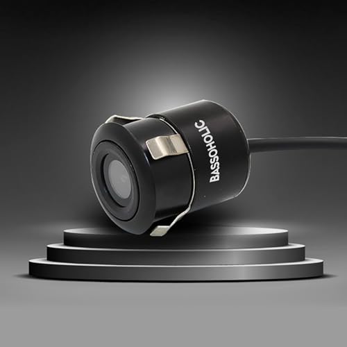 Image of BASSOHOLIC Full HD Car 160 Reverse Parking Camera | 160 Wide Angle Rear View Backup Camera | Waterproof & Night Vision | Universal Fit for All Cars