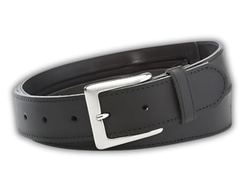 INVIDA Geldgürtel Herren mit Geheimfach Tresor Gürtel MADE IN GERMANY 100% RINDLEDER Geldversteck Reisegeldgürtel Leder Gürtel mit Reißverschluss Schwarz 4cm Breite 130cm Bundweite