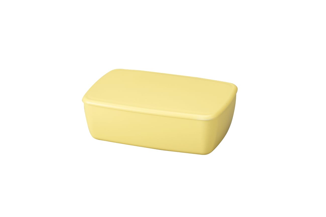 Tatsumiya Quick Wash Bento Box 20oz Yellow Stain Resistant Japan Made