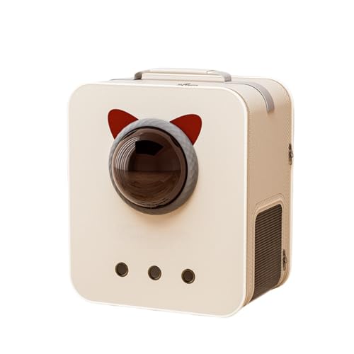 LairaAur 3 イン 1 多機能ペットキャリー 猫犬通用 9kg 以内折りたたみ可 キャリーカートリュック手提げ 3 用 静音万向キャスター通気ストレス防止 大容量一時ペットベッド (バックパック,B)