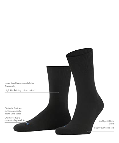 Image of FALKE Unisex Run Socks, Lightweight, Breathable, Skin-Friendly, Cotton, 1 Pair