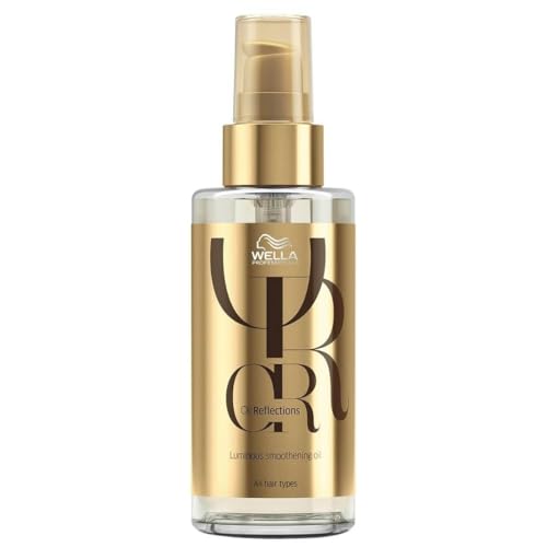 Wella Professionals Oil Reflections Conditioning Hair Oil – Wella Haaröl mit Kamillenöl und Weißtee-Extrakt – Haarpflege für geschmeidige & glänzende Haare – 100 ml Wella Professionals Oil Reflections Conditioning Hair Oil – Wella Haaröl mit Kamillenöl und Weißtee-Extrakt – Haarpflege für geschmeidige & glänzende Haare – 100 ml