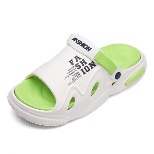 GSLMOLN Sandals For Men's Women's trendy Slide, Casual Slippers Non Slip Open Toe Beach shoes For Outdoor walking, Spring And Summer2