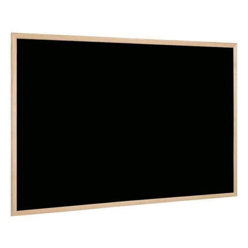 2 ur door Wall Mounted Wooden Framed Blackboard with Chalk and Eraser, Office Chalkboard with Chalk and Eraser (300x400mm)