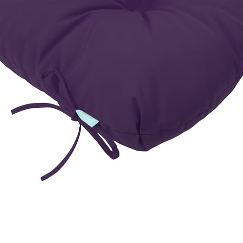 Image of QILLOWAY Outdoor Chair Cushion Set with Strings,Replacement Outdoor Cushions for Patio Furniture.(Purple)