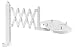 Produktbild Maul 8313082 Telefon-Scherenarm elegant grau