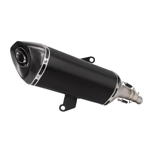 Tuyau d'échappement pour Honda ADV 350 avec raccord central slip-on version B