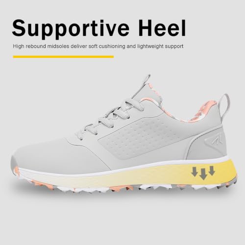 Image of ULTIANT Women Golf Shoes Spikeless Waterproof Golf Sport Sneakers Size5-10