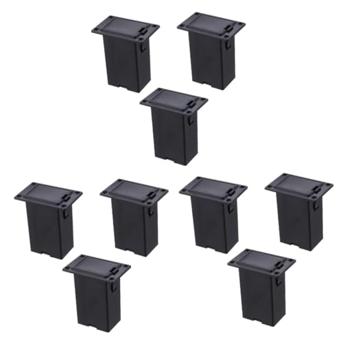 Abaodam 3sets 9v Battery Case Holder for Guitar Bass Pickup Acoustic Battery Box Active Pickup Guitar 3pcs*3