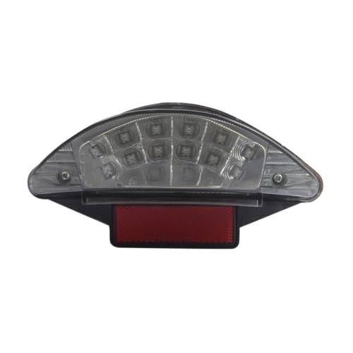 Feu stop LED E4 haute visibilité avec clignotant de plaque 12V
