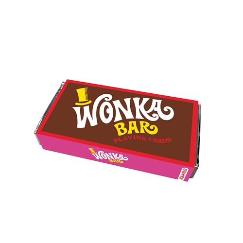 Baraja de Cartas Premium Willy Wonka Tema Chocolate