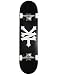 Zoo York Skateboards OG 95 Crackerjack Black/White Complete Skateboard - 8