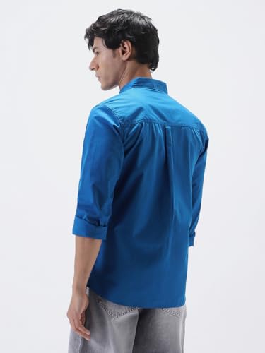 Image of Urbano Fashion Men's Cotton Full Sleeve Regular Fit Casual Solid Shirt