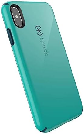 Speck Products CandyShell iPhone Xs/iPhone X Case, Oasis Green/Deepwater Blue