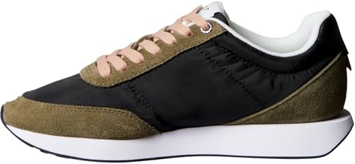 Calvin Klein Runner Sneaker Mujer Retro Lace Up Low Top,...