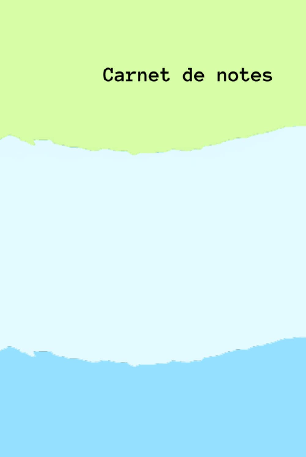 Carnet de notes unique en papier premium et couverture rigide