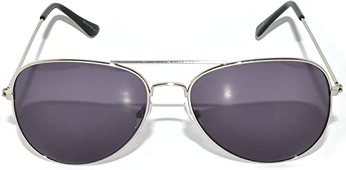 Image of OWL Classic Aviator Style Sunglasses Metal Frame Colored Lens UV 400 Unisex