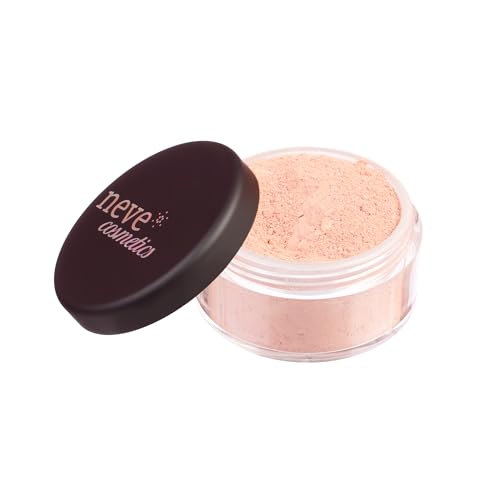 Neve Cosmetics High Coverage Mineral Foundation Puder, geeignet für normale bis fettige Haut | Light Neutral