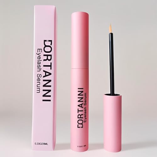 Dortanni Eyelash Serum- Achieve Longer, Thicker, and Fuller Lashes Naturally. Cruelty-free,Vegan, and enriched with enhancing, conditioning, volumizing ingredients