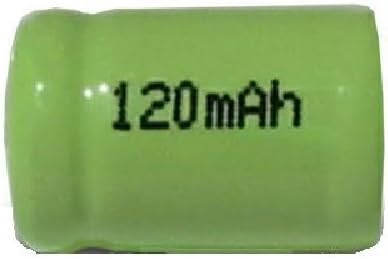 100 x 1/3 AAA NiMH Flat Top Batteries (120 mAh)