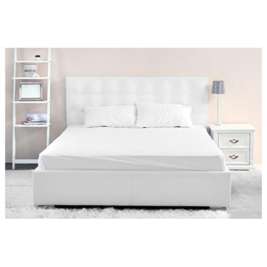 Dhestia Hostelería-Juego Sábanas Blancas Hotel 100% Algodón, Encimera, Bajera, Fundas Almohada, (Cama 90 X 190/200 Cm)