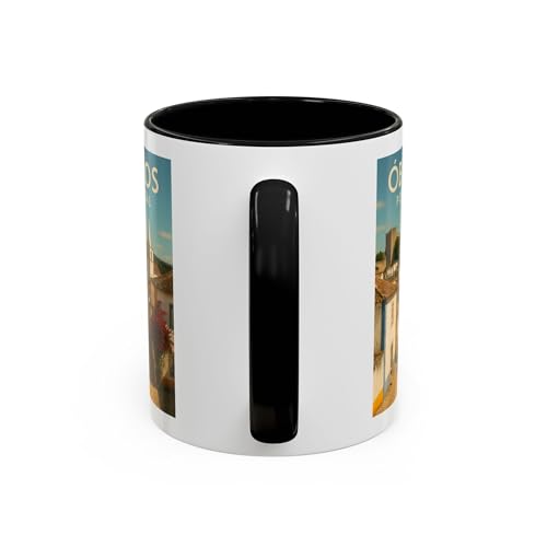 Taza de viaje Toy Fan TV Óbidos Portugal 11oz miniatura 3