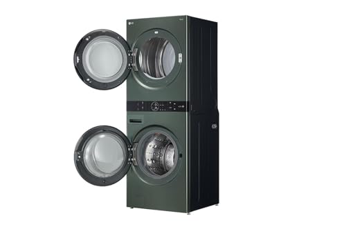 Image of LG WashTower with 4.5 cu. ft. Washer and 7.4 cu. ft. Gas Dryer, Center Control, Front Load