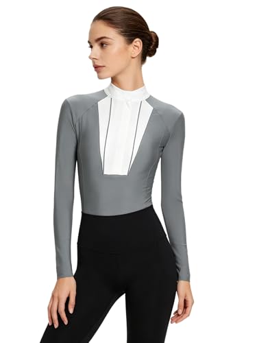 Maillot de ballet mujer y ropa de equitación transpirable para entrenar con comodidad 2