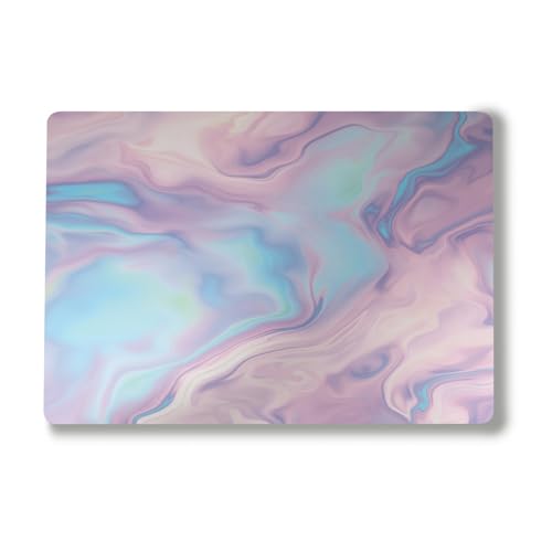 Image of Laptop Skin Compatible with Alienware M18 R2 (2024) - Pastel Wave - Premium 3M Vinyl Protective Wrap Decal Cover - Easy to Apply | Crafted in The USA by MightySkins