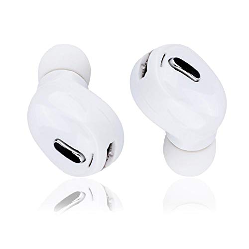 Fone de ouvido sem fio Bluetooth, mini fone de ouvido Bluetooth, vem com cabo de carregamento, adequ